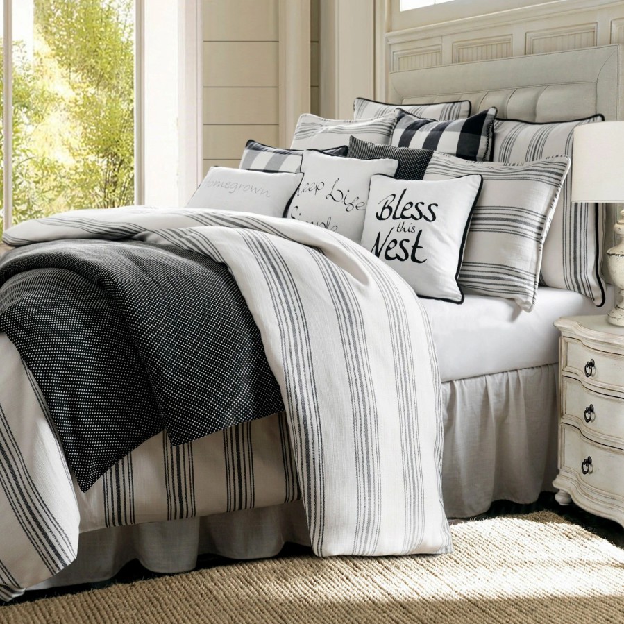 Bedding * | Cheap Hiend Accents Blackberry Comforter Set, 3Pc