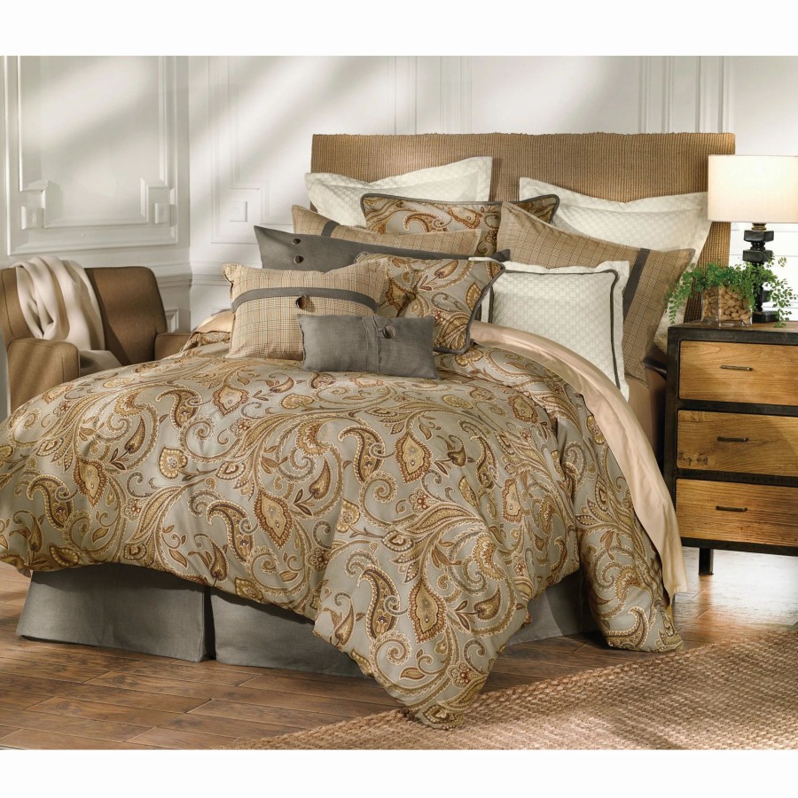 Bedding * | Wholesale Hiend Accents 4-Piece Piedmont Comforter Set