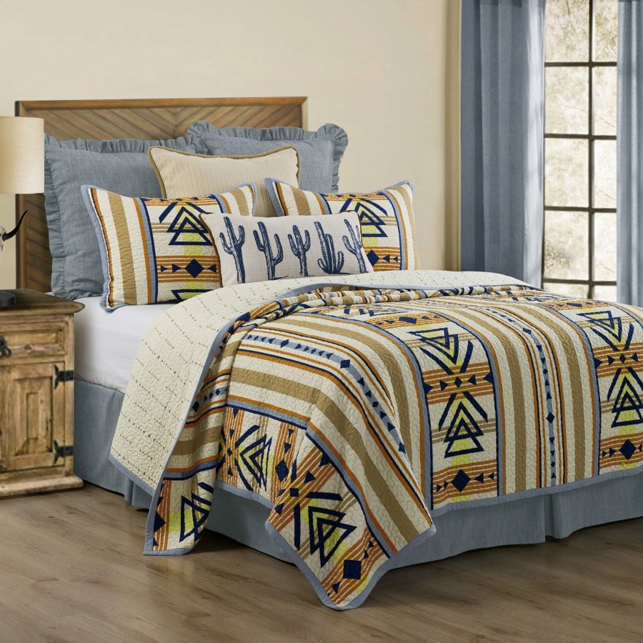 Bedding * | Hot Sale Hiend Accents Pontiac Quilt Set