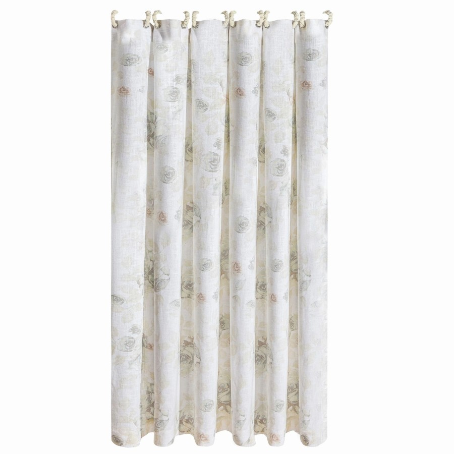 Bedding * | New Hiend Accents Rosaline Shower Curtain