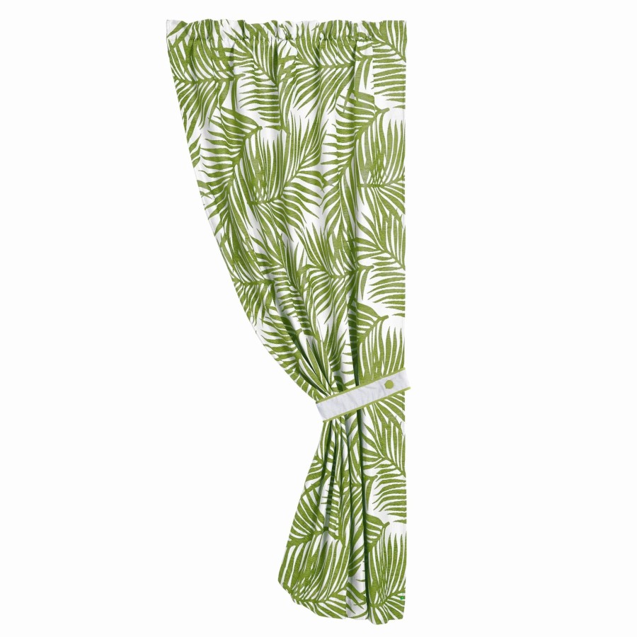 Home Goods * | Flash Sale Hiend Accents Fern Curtain , 48 X84