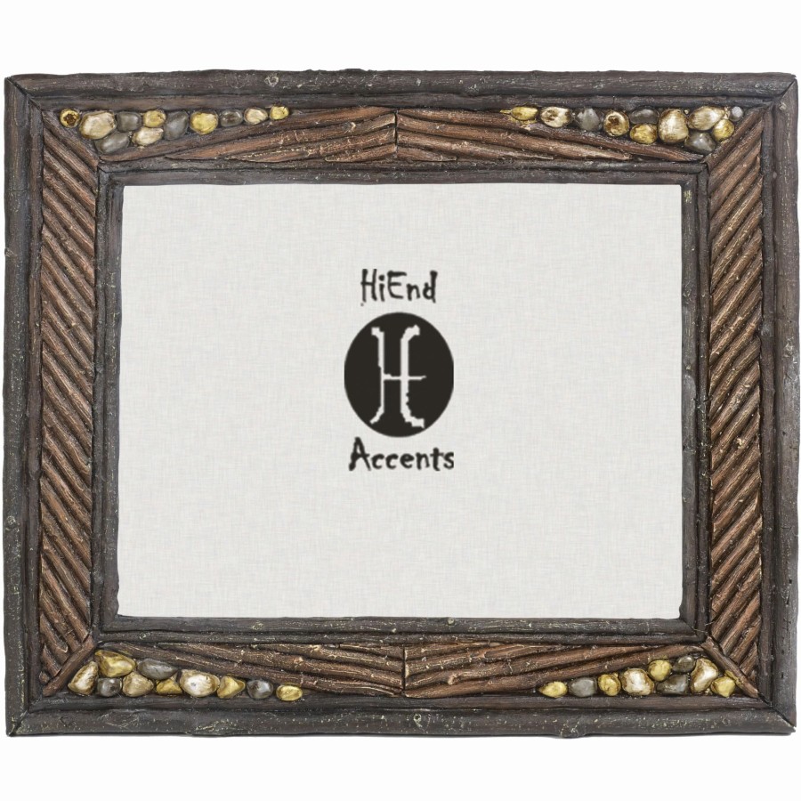 Home Goods * | New Hiend Accents River Rock Frame