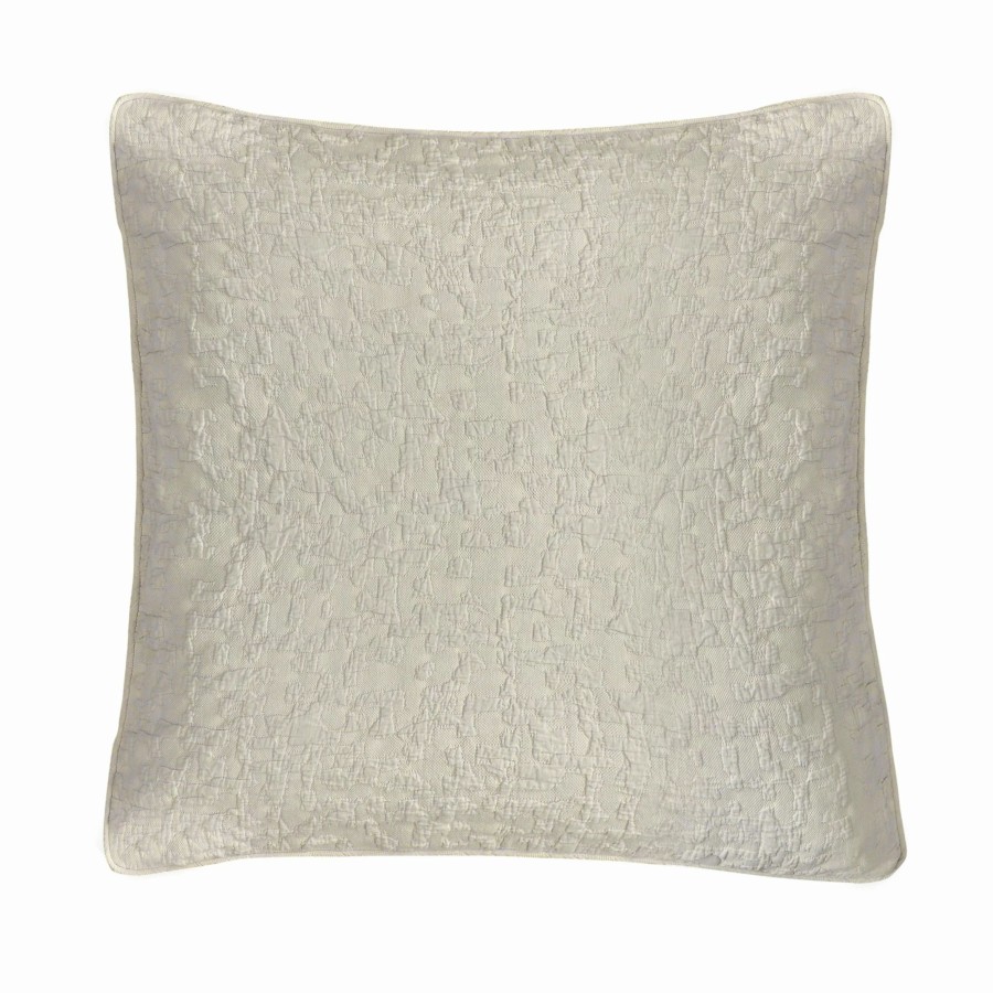 Bedding * | Best Deal Hiend Accents Porto Matelasse Euro Sham, 27 X27