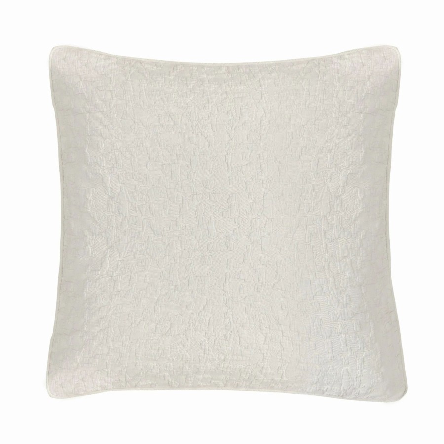 Bedding * | Best Deal Hiend Accents Porto Matelasse Euro Sham, 27 X27