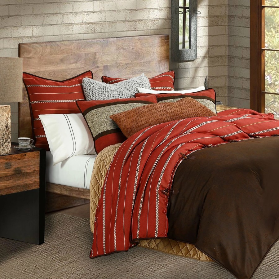 Bedding * | Wholesale Hiend Accents 3 Pc Carter Comforter Set, King