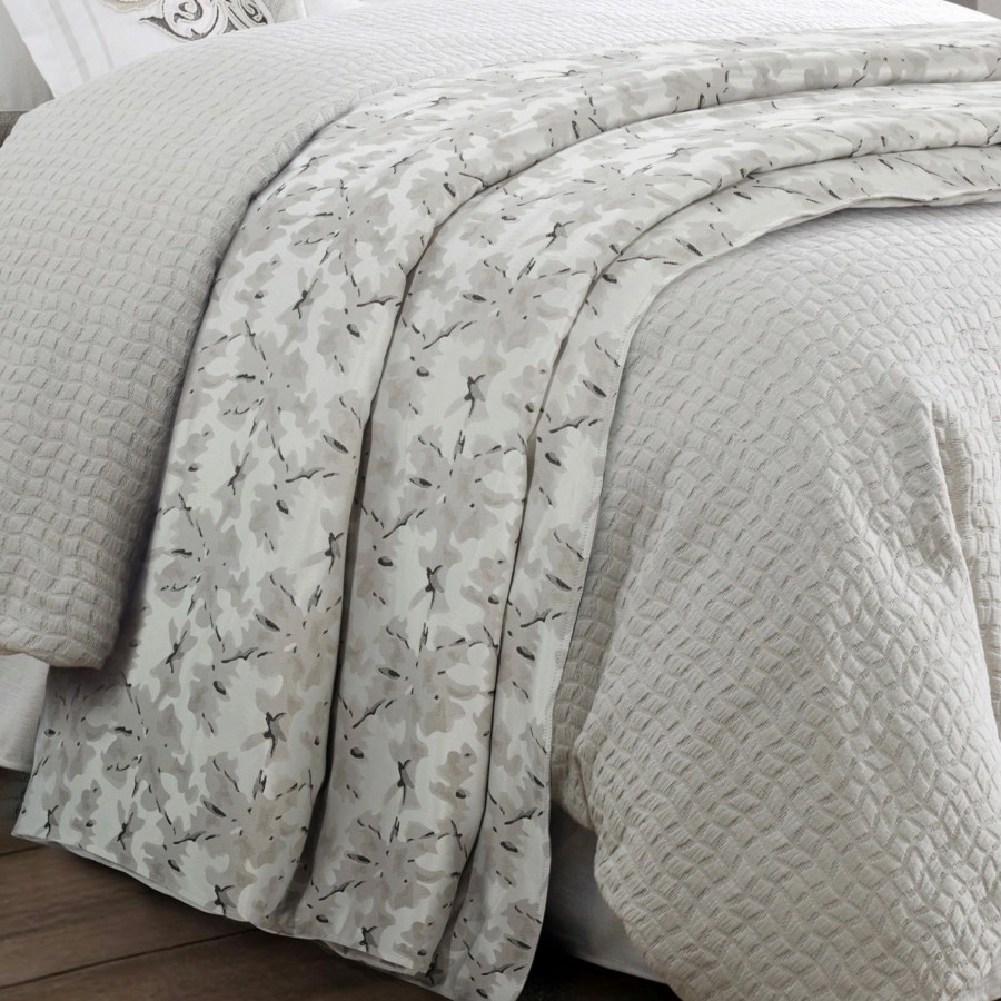 Bedding * | Best Sale Hiend Accents Wilshire Grey Duvet