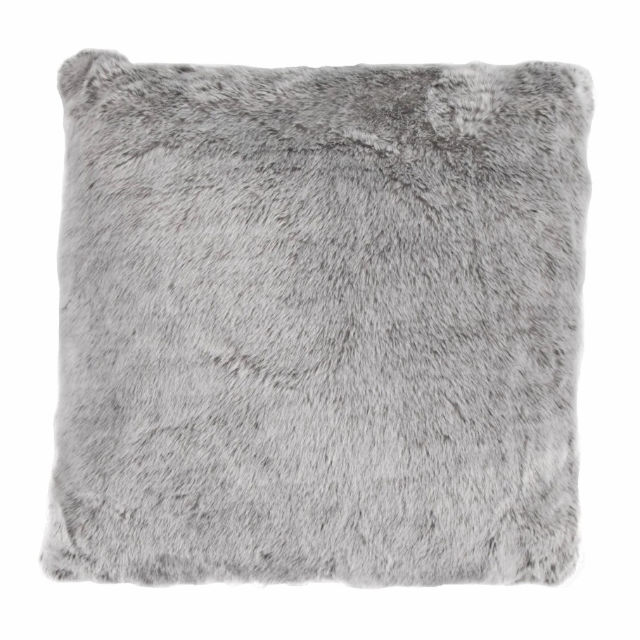 Bedding * | Best Pirce Hiend Accents Arctic Bear Mink Euro Sham, 27 27 Gray