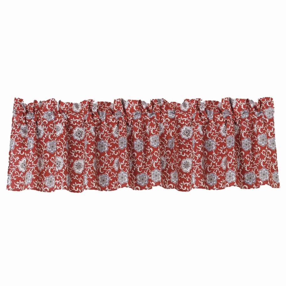 Home Goods * | Cheapest Hiend Accents Floral Valance, 84 X18