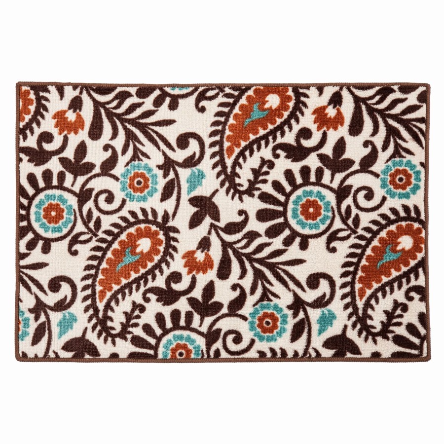 Bedding * | Coupon Hiend Accents Paisley Rug, 24 36