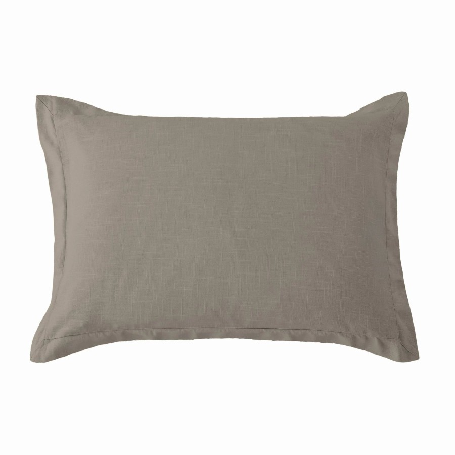 Bedding * | Cheapest Hiend Accents Washed Linen Tailored Pillow Sham