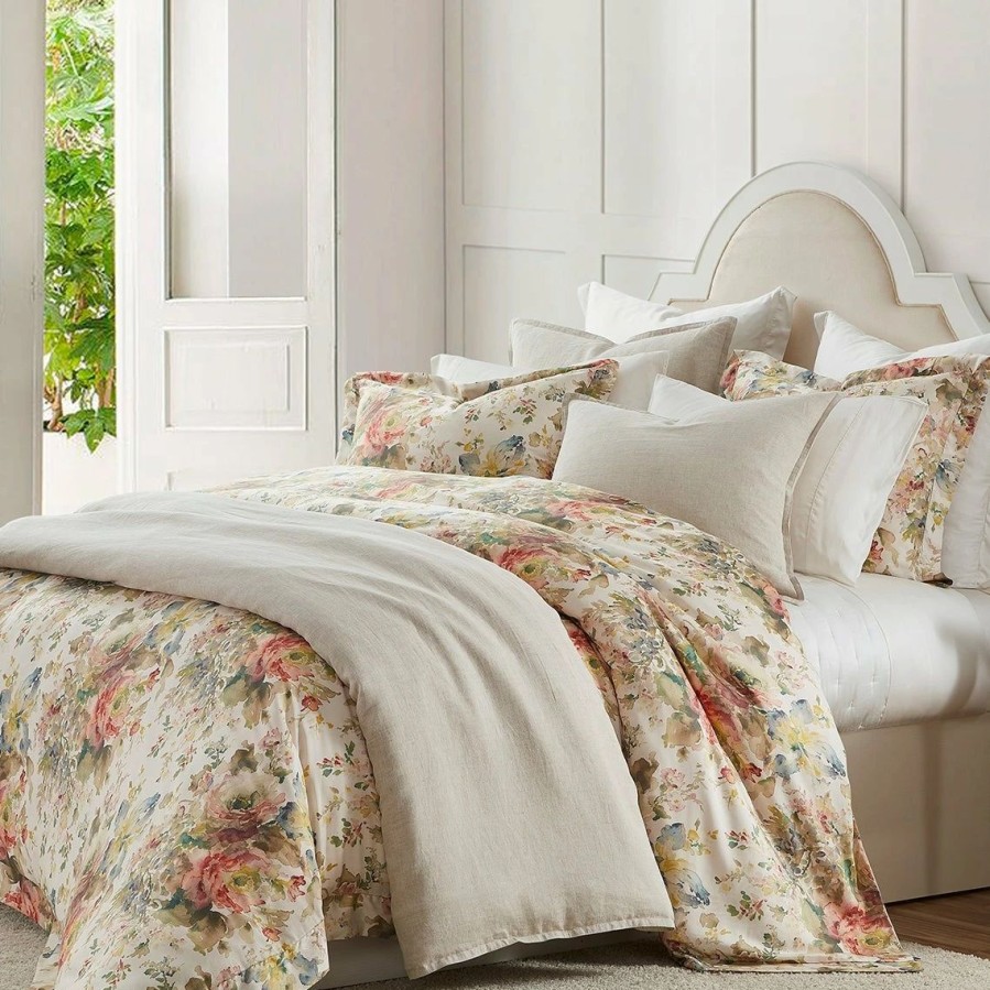 Bedding * | Best Sale Hiend Accents Jardin Lyocell Comforter Set, 3Pc