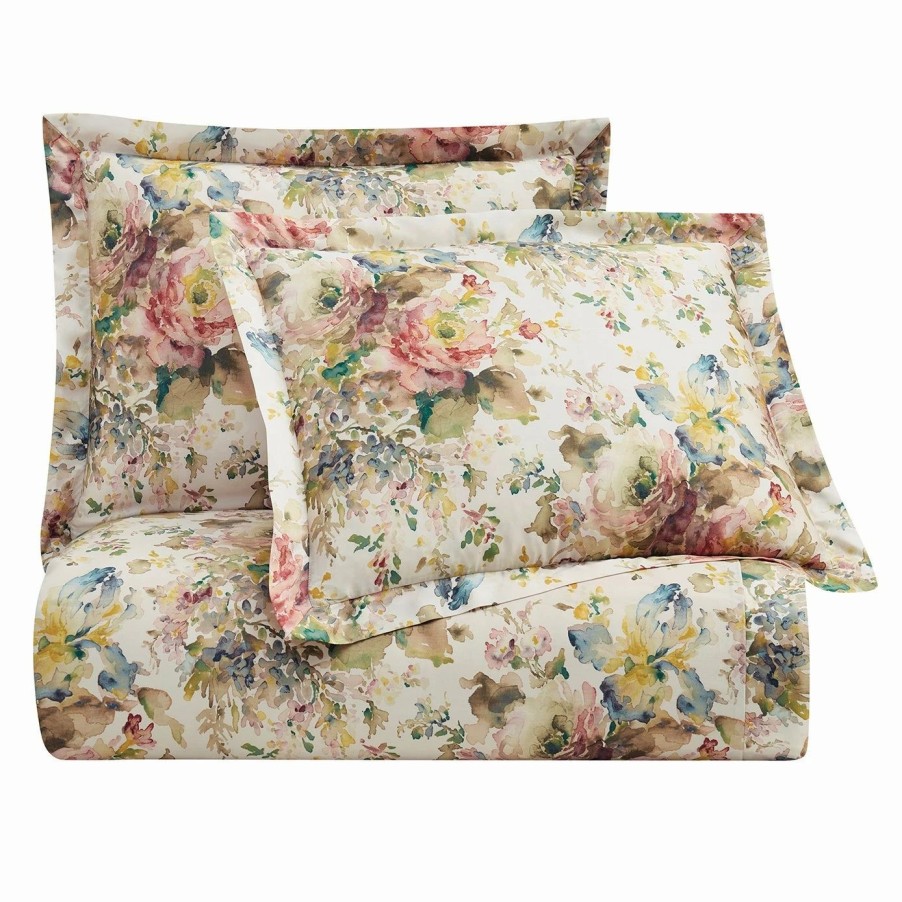 Bedding * | Best Sale Hiend Accents Jardin Lyocell Comforter Set, 3Pc