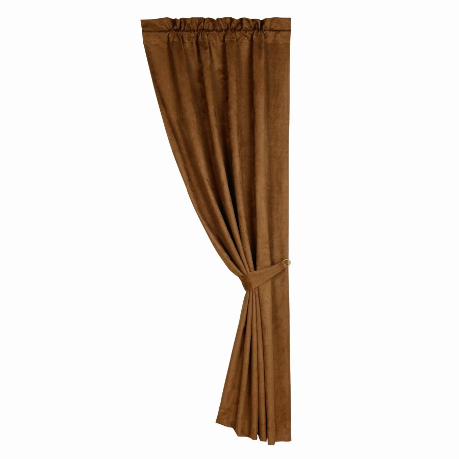 Home Goods * | Cheapest Hiend Accents Las Cruce Matching Curtain, 48 X84 Copper