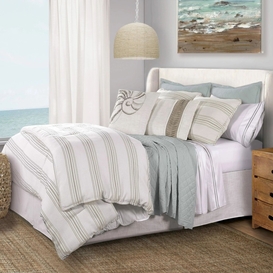 Bedding * | Best Deal Hiend Accents Prescott Comforter Set, 3Pc