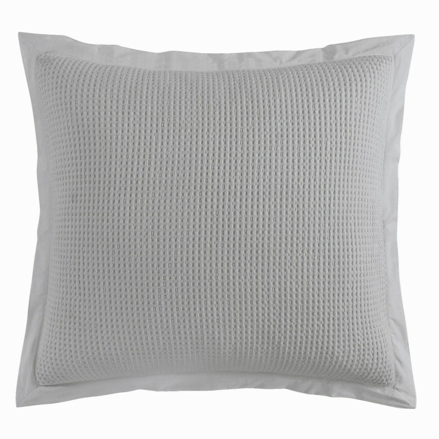 Bedding * | Discount Hiend Accents Waffle Weave Euro Sham, 27 X27