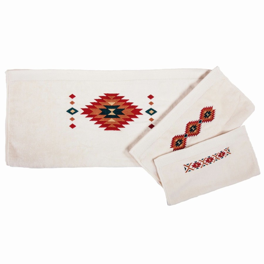 Bedding * | Discount Paseo Road By Hiend Accents Del Sol Embroidered Towel Set, 3Pc