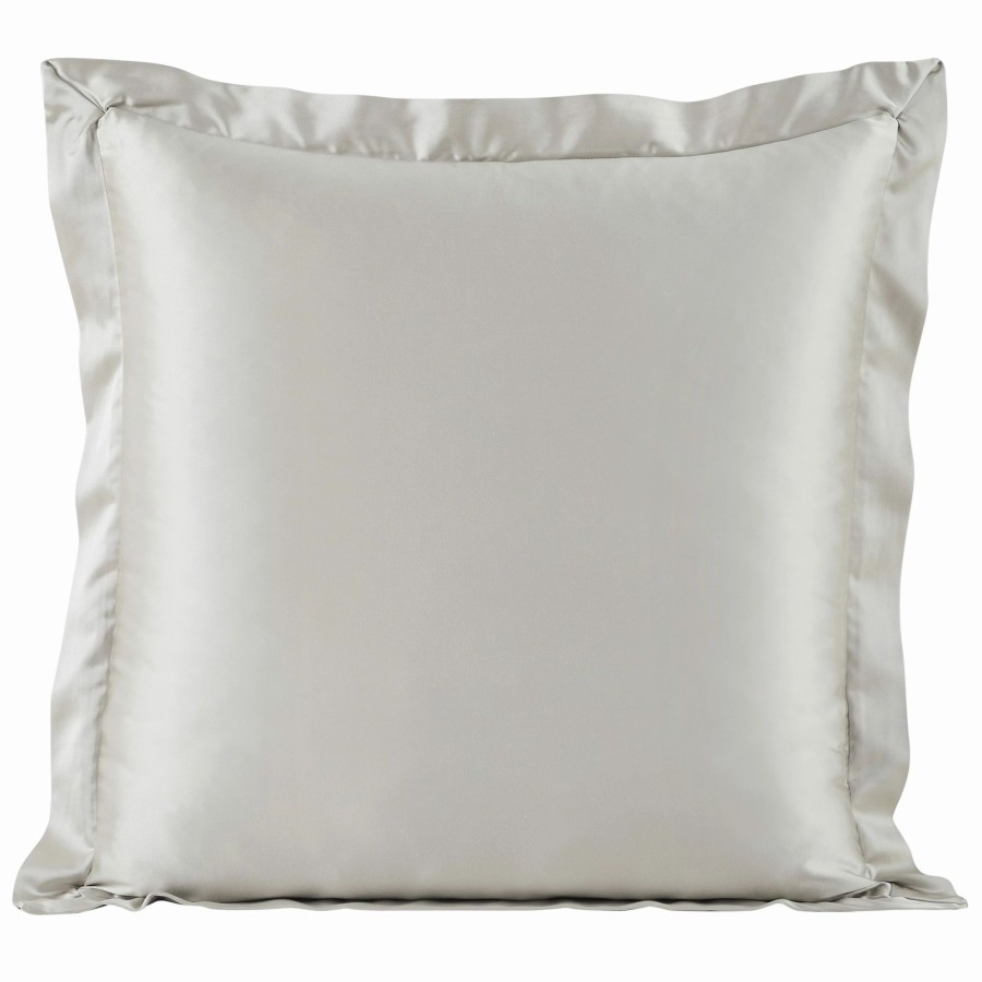 Bedding * | Flash Sale Hiend Accents High Shine Satin Euro Sham, 27 X27