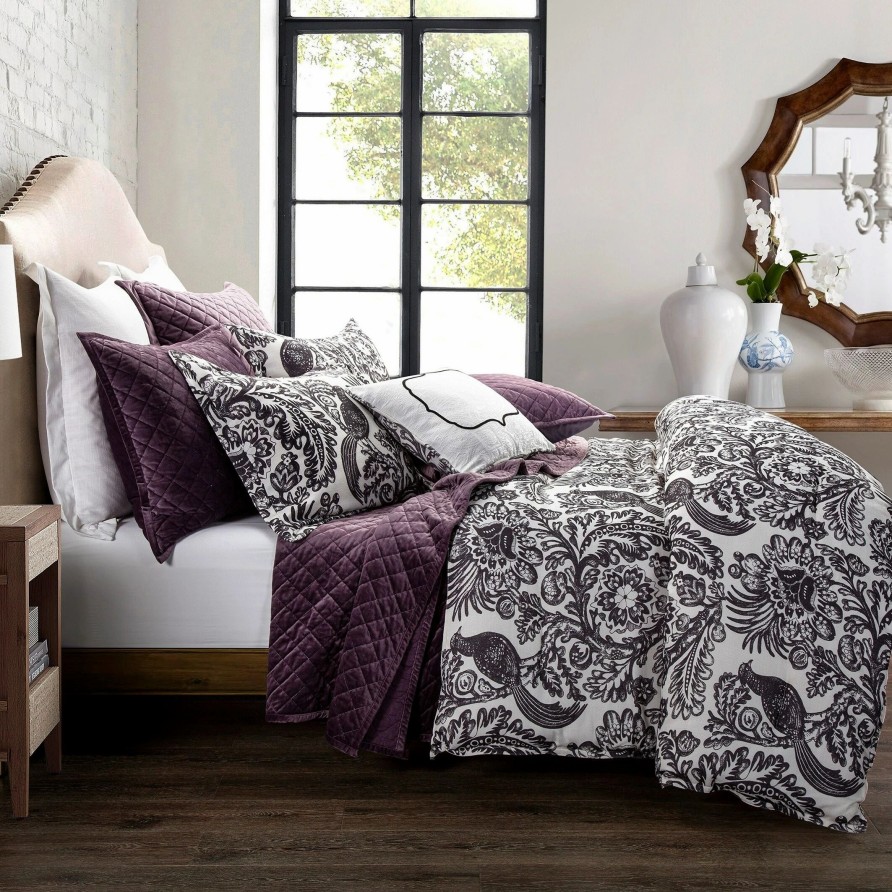 Bedding * | Brand New Hiend Accents Augusta Toile Comforter Set, 3Pc