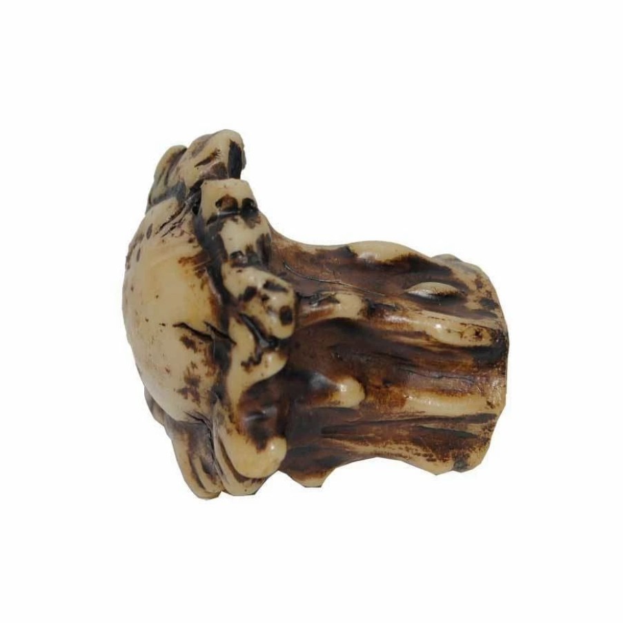 Home Goods * | Promo Hiend Accents Antler Knobs (Set Of 4)