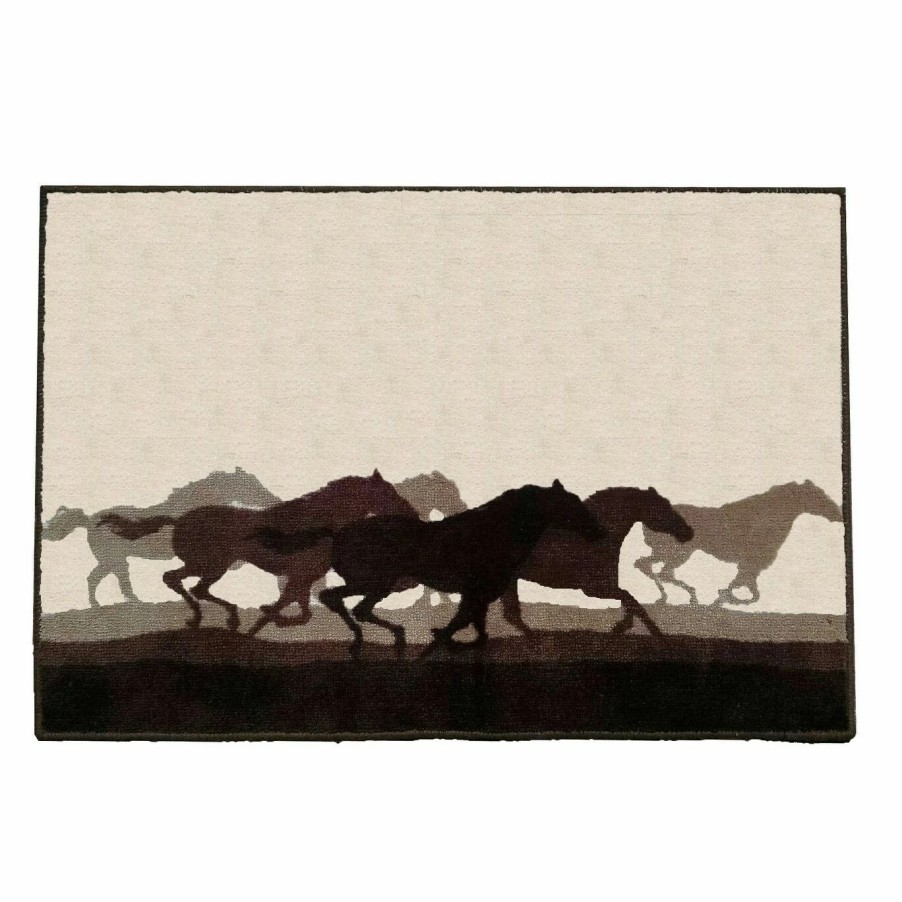 Bedding * | Cheapest Hiend Accents Stampede Rug, 24 36