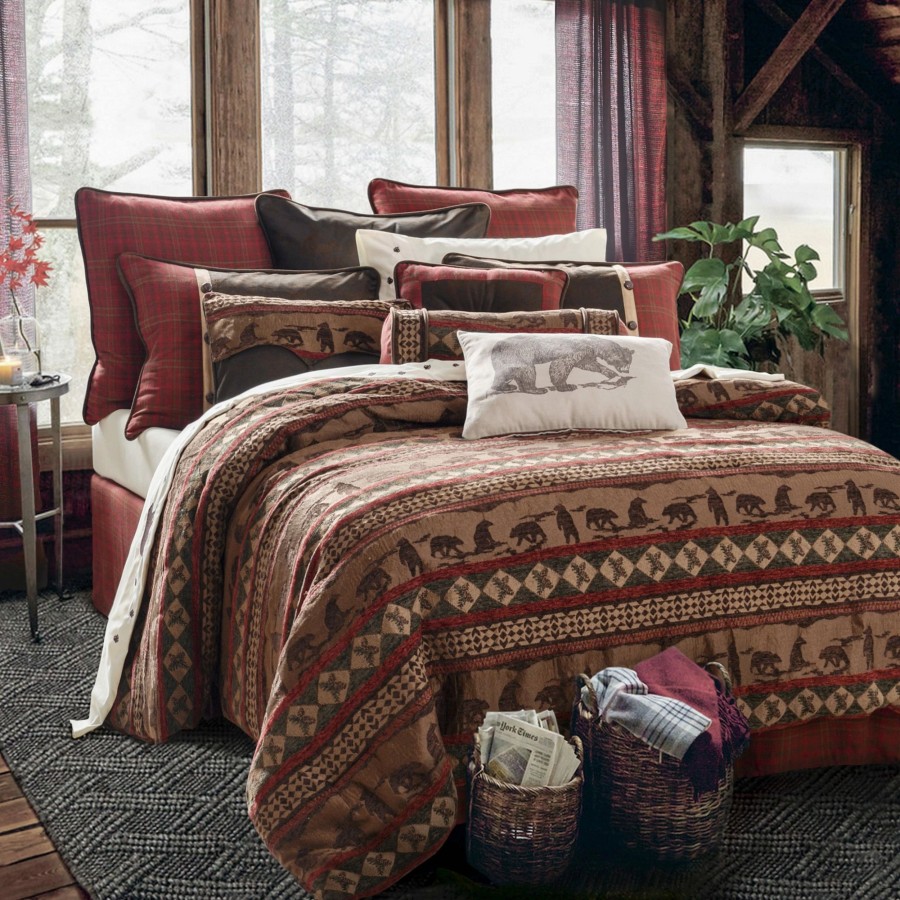 Bedding * | Flash Sale Hiend Accents Cascade Lodge Comforter Set