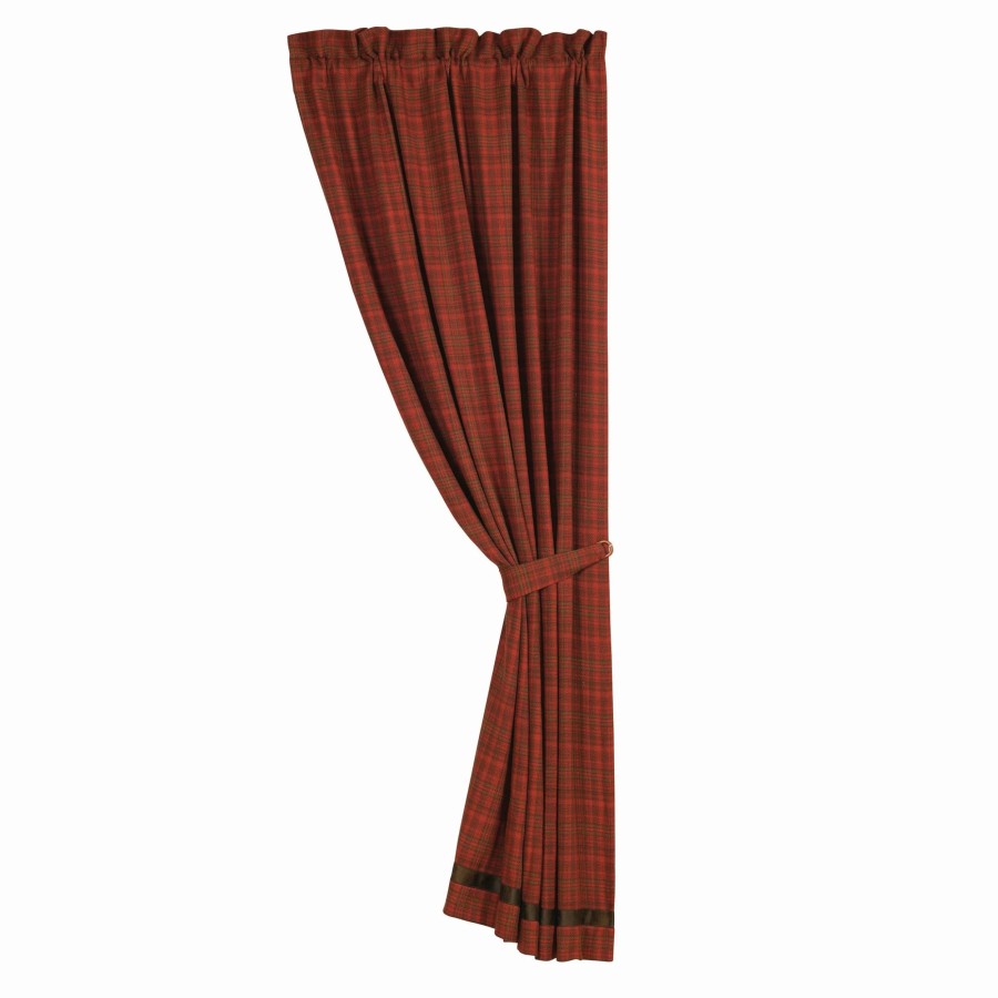 Home Goods * | Wholesale Hiend Accents Cascade Lodge Curtain(Each), 48 X84