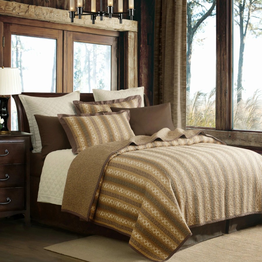 Bedding * | Best Deal Hiend Accents Hill Country Quilt Set