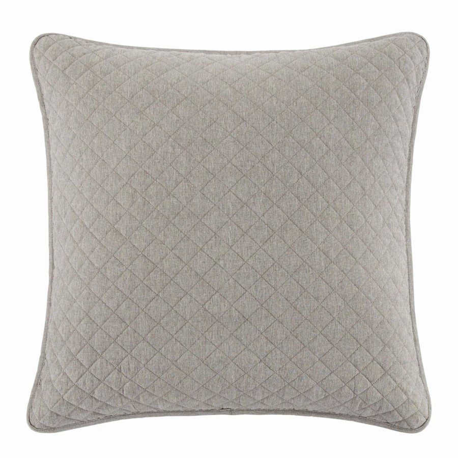 Bedding * | Buy Hiend Accents Anna Diamond Quilted Euro Sham, 27 X27